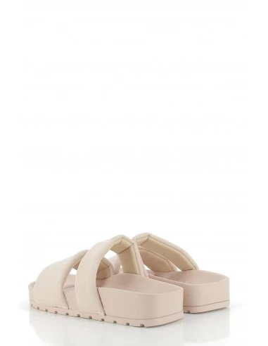 Colors Of California Two Band Square Sole Slide Pink Femme – Image 5