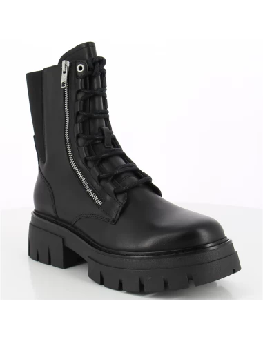 Ash Bottines Femme Lets Cuir Noir – Image 6