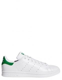 Adidas Sneakers Homme Stan Smith Cuir Blanc Vert