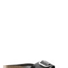 Birkenstock Claquettes Femme Madrid Cuir Lisse Noir