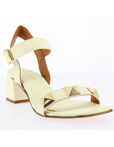 Hylton Sandales à Talon Femme Mai Tai Blanc – Image 3