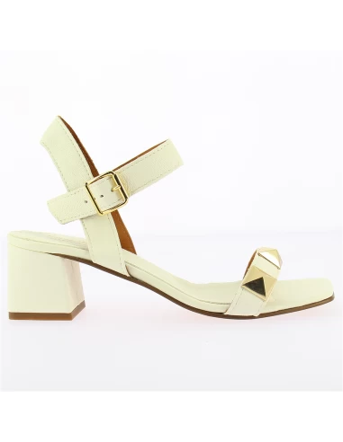 Hylton Sandales à Talon Femme Mai Tai Blanc – Image 4