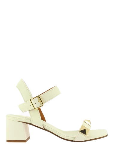 Hylton Sandales Ă Talon Femme Mai Tai Blanc