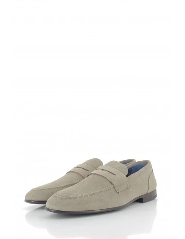 Azzaro Mocassins Homme Volga Cuir Taupe – Image 3