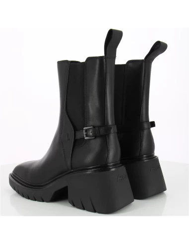 Ash Bottines Chelsea Femme Oxford Cuir Noir – Image 5