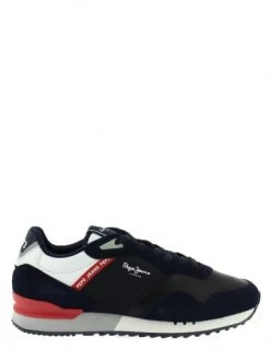 Pepe Jeans Baskets De Ville Homme London On Cover Bleu