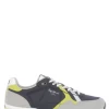Pepe Jeans Baskets De Ville Homme Brit Man Gris/bleu