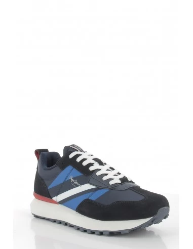 Pepe Jeans Baskets De Ville Homme Foster Bleu Marine – Image 3