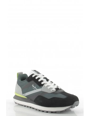 Pepe Jeans Baskets De Ville Homme Foster Kaki/noir/gris – Image 3