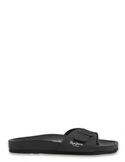 Pepe Jeans Claquettes Homme Bio Noir