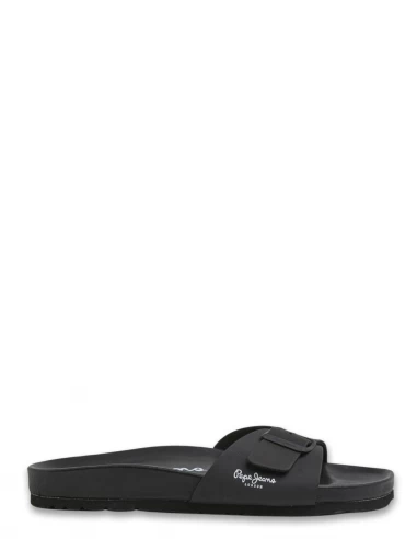 Pepe Jeans Claquettes Homme Bio Noir