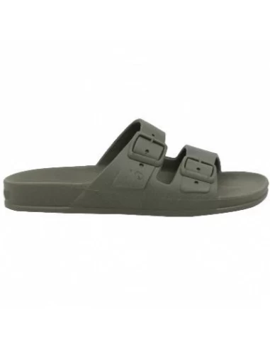 Cacatoes Claquettes Femme Rio De Janeiro Women Dark Kaki – Image 3