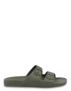 Cacatoes Claquettes Enfant Rio De Janeiro Kids Dark Kaki