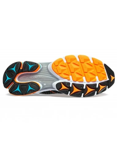 Saucony Sneakers Running Homme Progrid Triumph 4 Blanc/noir/orange/bleu – Image 4