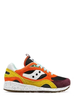 Saucony Sneakers Homme Shadow 6000 Orange/blanc/jaune/bordeaux