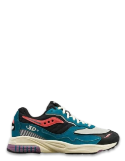 Saucony Sneakers Homme 3d Grid Hurricane Midnight Swimming