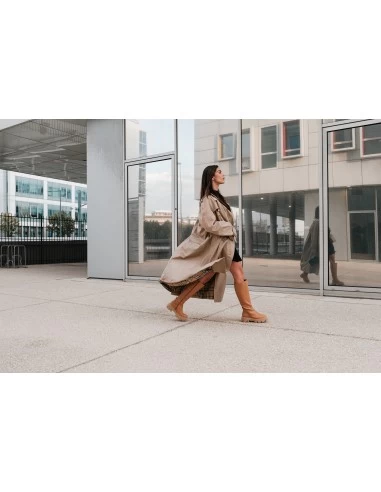 Steve Madden Bottes Femme Mana Boot Cuir Camel – Image 5