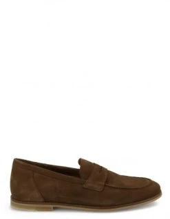 Schmoove Mocassin Homme Smart Moc Cuir Velours Marron