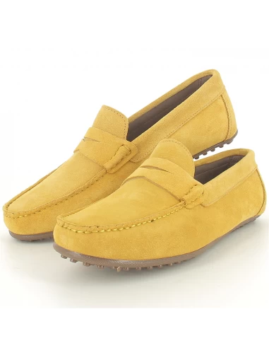 Hylton Mocassin Homme 80743-04 Daim Jaune – Image 2
