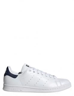 Adidas Sneakers Homme Stan Smith Vegan Blanc Bleu
