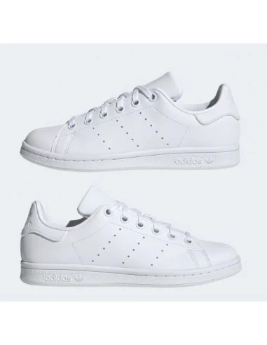 Adidas Sneakers Junior Stan Smith J Vegan Blanc – Image 2