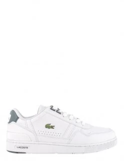 Lacoste Sneakers Femme T-clip Blanc/vert