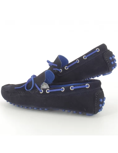 Hylton Mocassin Homme 80876-04 Daim Bleu Marine – Image 5