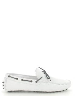Hylton Mocassin Homme 80876-05 Daim Blanc