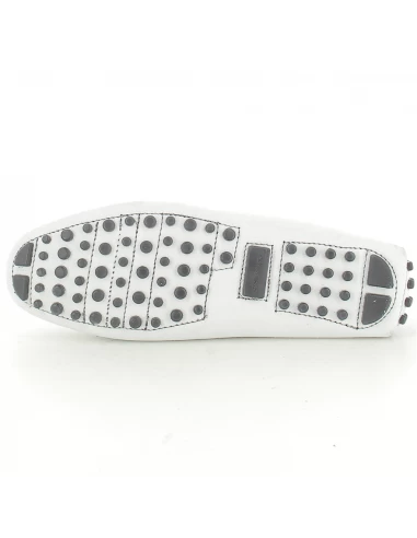 Hylton Mocassin Homme 80876-05 Daim Blanc – Image 6