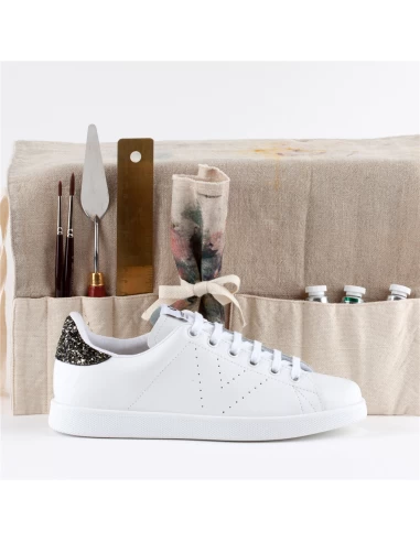 Victoria Baskets De Ville Femme Tenis Piel Blanc – Image 5