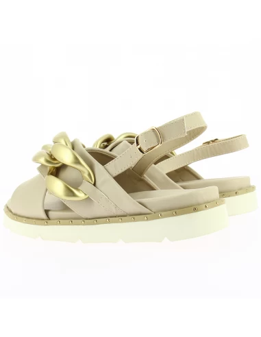 Kharisma Sandales Femme Tulipe Nude – Image 4