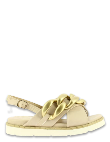 Kharisma Sandales Femme Tulipe Nude