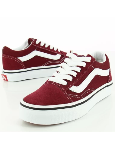 Vans Sneakers Femme Uy Old Skool Daim Rouge – Image 2