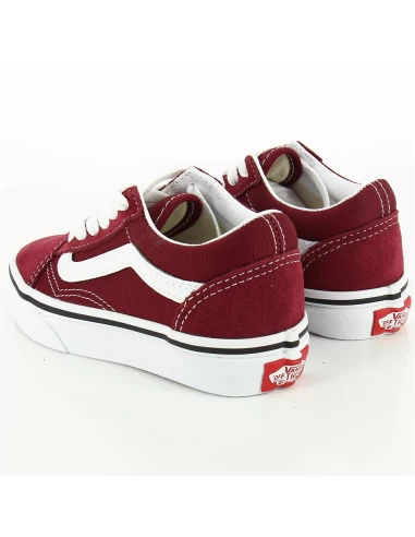 Vans Sneakers Femme Uy Old Skool Daim Rouge – Image 4