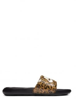 Nike Claquettes Femme Victori One Leopard/noir
