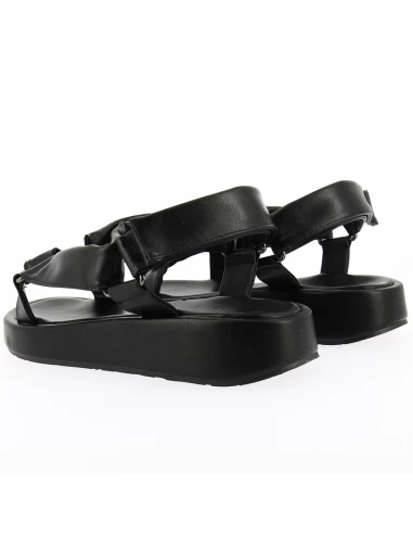 Kharisma Sandales Compensées Femme Violette Noir – Image 5