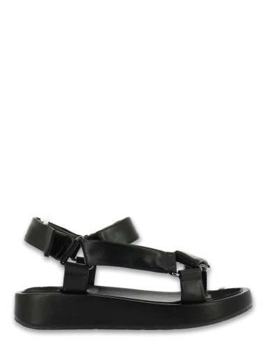 Kharisma Sandales Compensées Femme Violette Noir