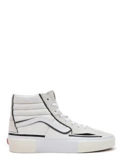 Vans Sneakers Montantes Homme Ua Sk8-hi Reconstruct Mars Blanc