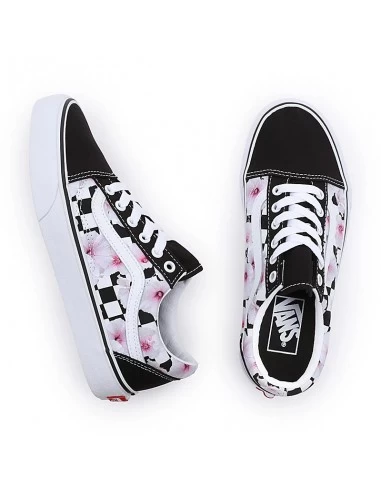 Vans Sneakers Femme Old Skool Hibi Noir/fleur – Image 3