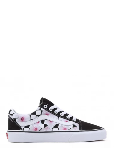 Vans Sneakers Femme Old Skool Hibi Noir/fleur