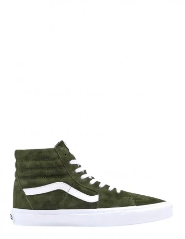 Vans Sneakers Montantes Femme Ua Sk8-hi Daim Kaki