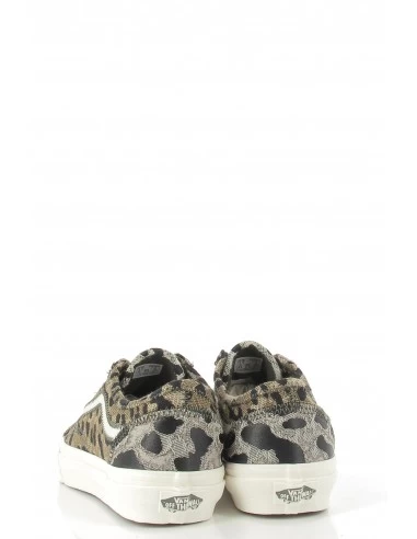 Vans Sneakers Femme Old Skool Tapered Noir/doré – Image 4