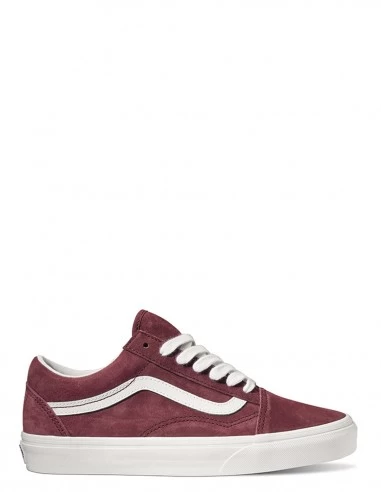 Vans Sneakers Femme Ua Old Skool Psde Daim Rouge