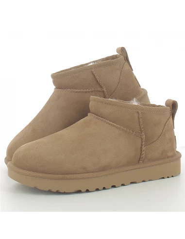 Ugg Boots Femme Classic Ultra Mini Daim Chestnut – Image 2