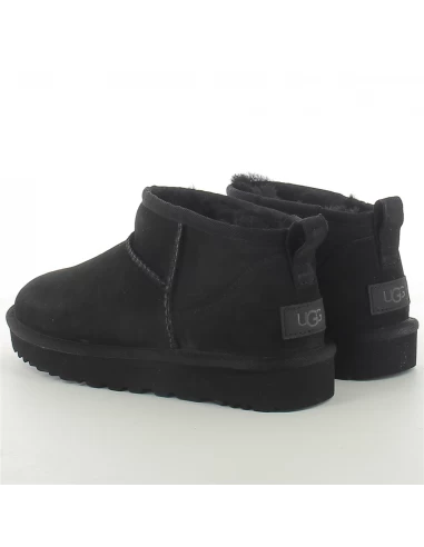Ugg Boots Femme Classic Ultra Mini Daim Noir – Image 4