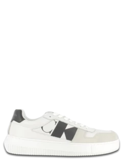 Calvin Klein Basket De Ville Homme Chunky Cupsole Laceu Blanc