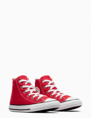 Converse Sneakers Montantes Enfant Yths Ct All Star Hi Rouge – Image 3