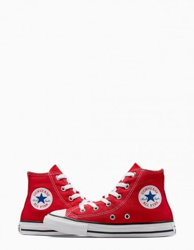 Converse Sneakers Montantes Enfant Yths Ct All Star Hi Rouge – Image 4