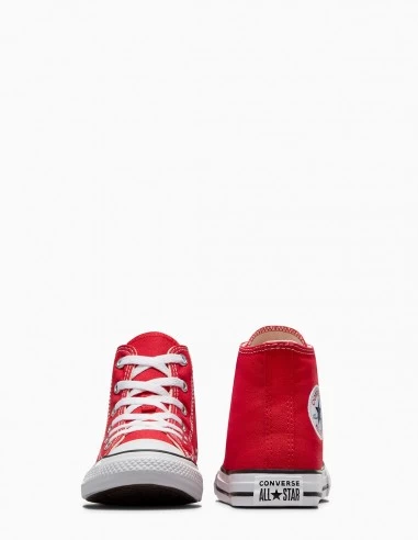Converse Sneakers Montantes Enfant Yths Ct All Star Hi Rouge – Image 5