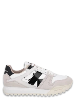 Calvin Klein Baskets De Ville Femme Toothy Run Laceup Lo Blanc